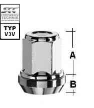 Versatzmuttern zur Lochkreisadaption - KE 60° M12x1.25