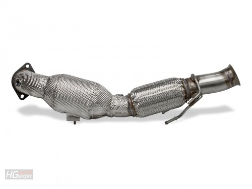 Downpipe HJS mit ECE - Ford Focus RS MK3